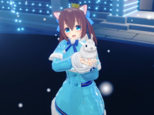 雪ウサギのコート